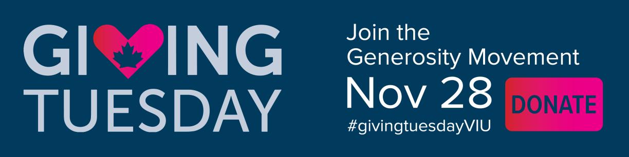 Giving Tuesday. Join the Generosity Movement November 28. Donate